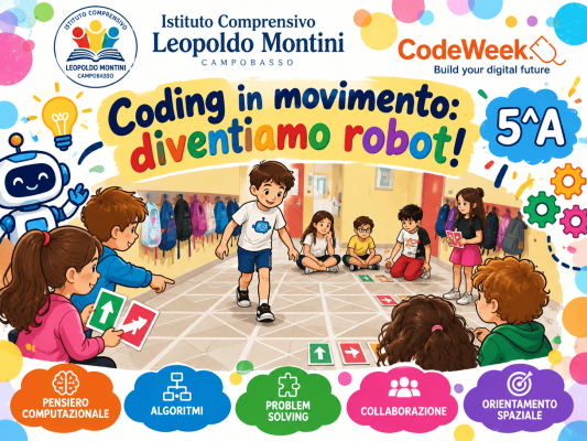 Coding in movimento: diventiamo robot!